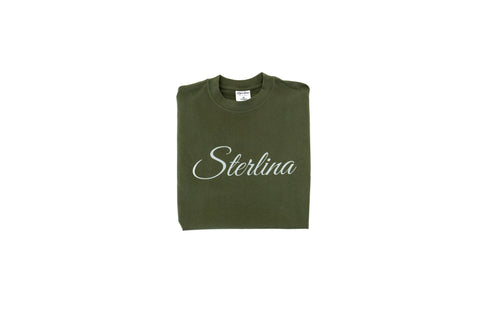 Olive Green Over sized Heavyweight T-Shirt