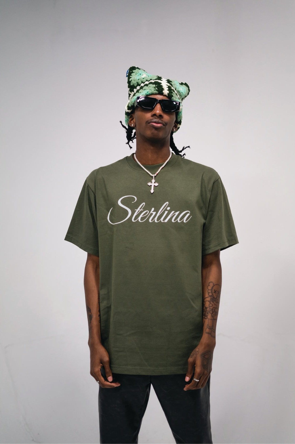 Olive Green Tee