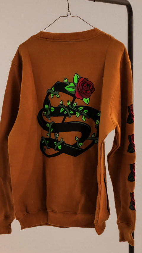 Sterlina Rose Crew Neck. "Unisex"