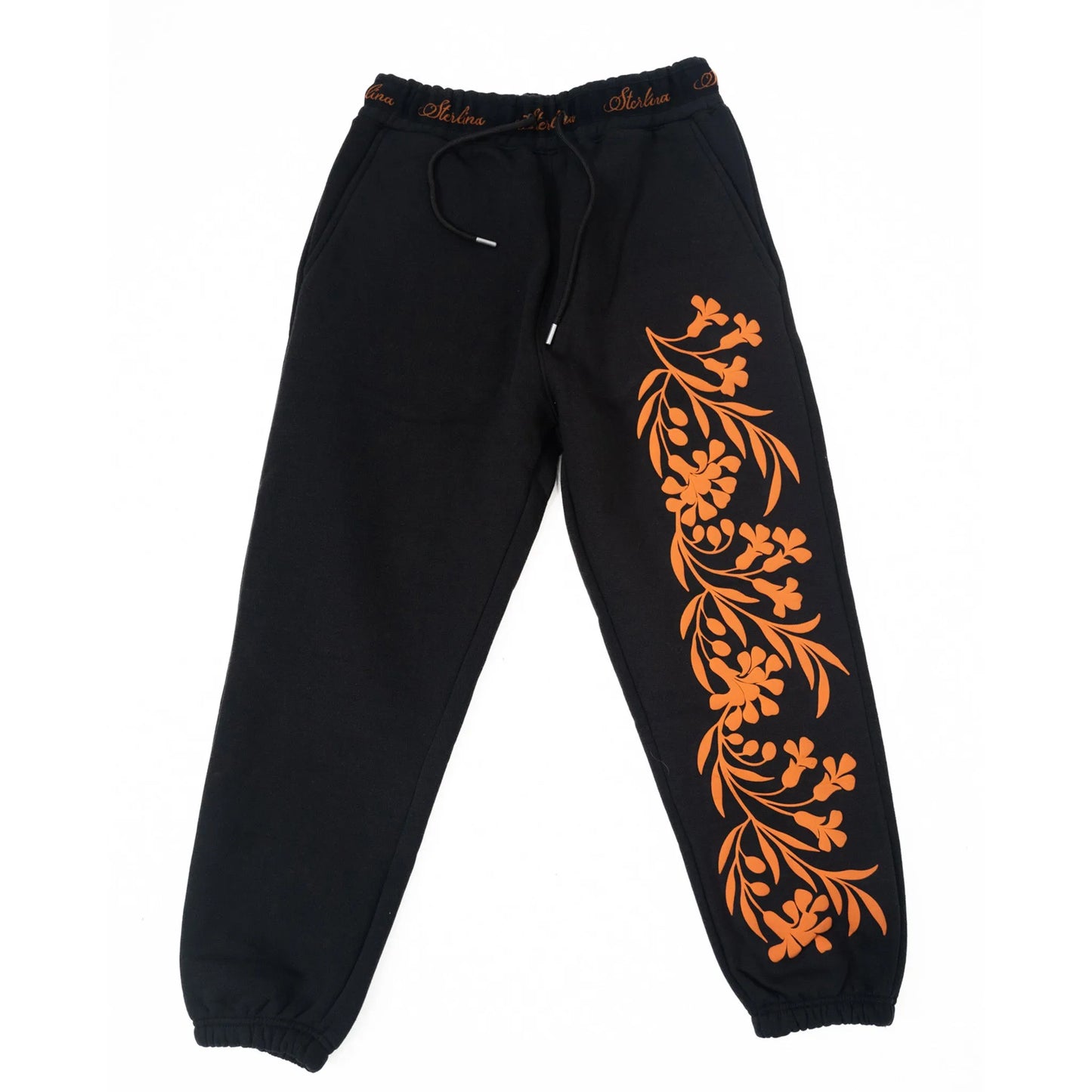 Floral Print Sweatpants