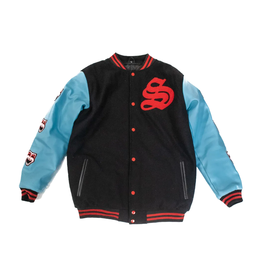 Laugh Now Cry Later Varsity Jacket