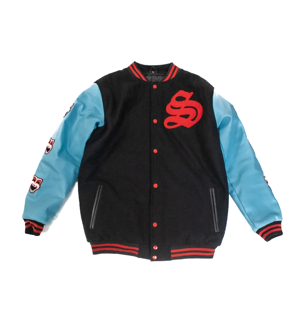 Laugh Now Cry Later Varsity Jacket